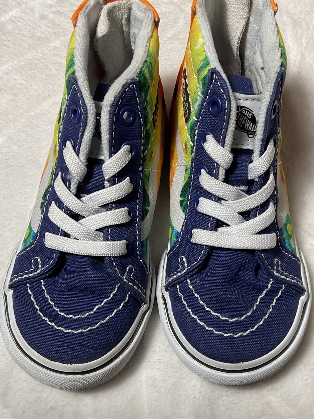 Vans and crayola collaboration toddler shoes - Picture 2 of 7
